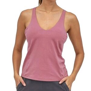 Patagonia Tadra Tank Top Pink Mauve Women's Small